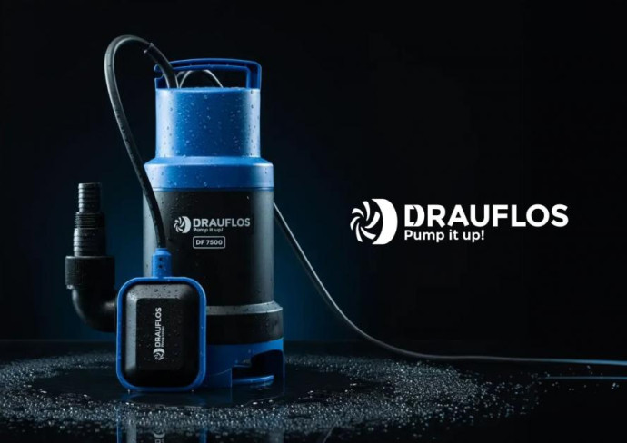 Обновлённые насосы Drauflos DF7500 и DF250C обеспечивают надёжную работу очистных станций Евролос